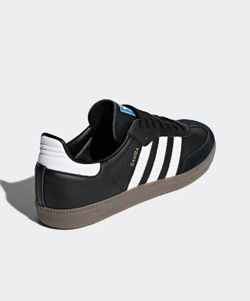 adidas Samba OG Siyah Günlük Spor Ayakkabı - Resim 4