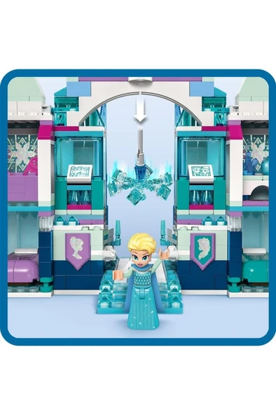 LEGO ®Disney Princess Karlar Ülkesi Elsa’nın Buz Sarayı 43244 6 Yaş Üzeri için Yapım Seti(630Parça) - 3