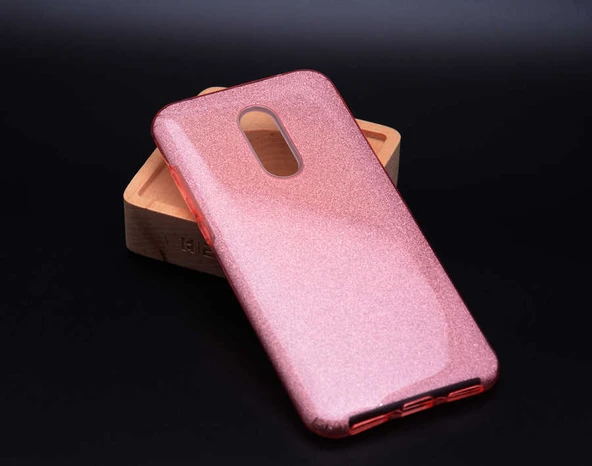 Xiaomi Redmi Note 4X Kılıf Shining Simli Silikon Kılıf - Resim 2