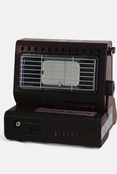 Big Fire Maxi Portatif Kamp Sobası SİYAH 4 ADET 227 KARTUŞ VE HORTUM DEDANTÖR SETİ - 3