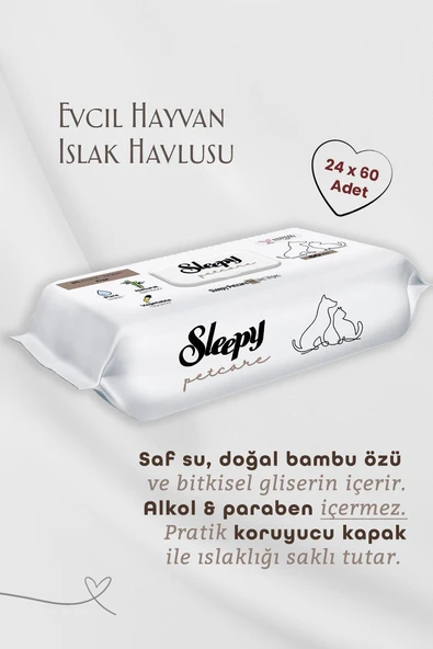 Sleepy 24 AL 22 Öde Evcil Hayvan Mendili - Resim 2