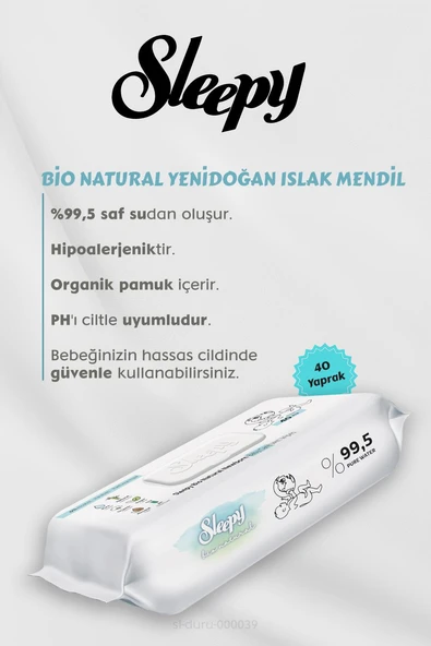 Sleepy Bebek Bakım Havlusu 11 AL 10 Öde Hediyeli - Resim 2