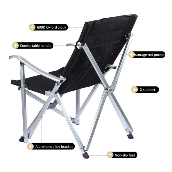Madfox Dachuan Katlanır Kamp Sandalyesi - 18