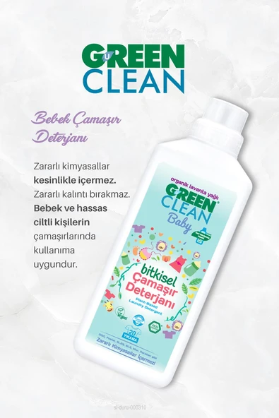 7 AL 6 ÖDE Bitkisel Bebek Çamaşır Deterjanı 1000 ml - Resim 2