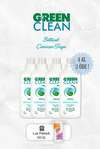 4 AL 3 ÖDE Bitkisel Çamaşır Suyu 1000 ml
