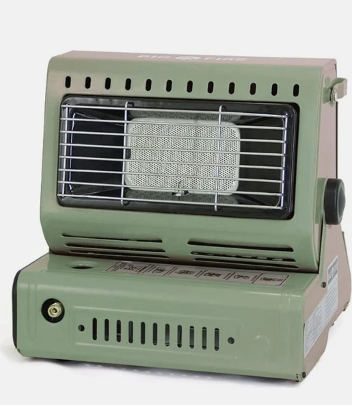 Big Fire Maxi Portatif Kamp Sobası YEŞİL 4 ADET 227 KARTUŞ VE HORTUM DEDANTÖR SETİ - 4