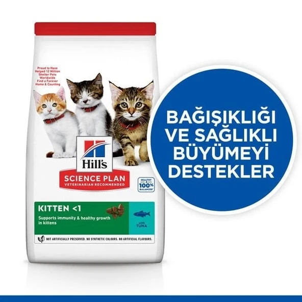 Hills Kitten Ton Balıklı Yavru Kedi Maması 5+2 Kg Hediyeli - 3