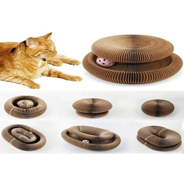 MAD AKORDİON CATNİPLİ ZİLLİ TOPLU TIRMALAMA ürün görseli