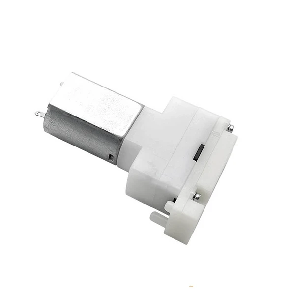 MP130 Mini Hava Pompası V2 DC 3V/12V 0.5-2.0 LPM Minyatür Çift Delik Düşük Gürültü Vakum Pompa Akvaryum Su Tankı - Resim 7