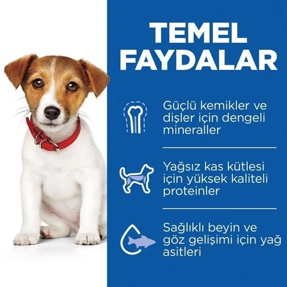 Hills Puppy Small & Mini Kuzu Etli Küçük Irk Yavru Köpek Maması 6 Kg - 3