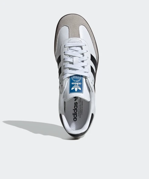 adidas Samba OG Beyaz Günlük Spor Ayakkabı - 5