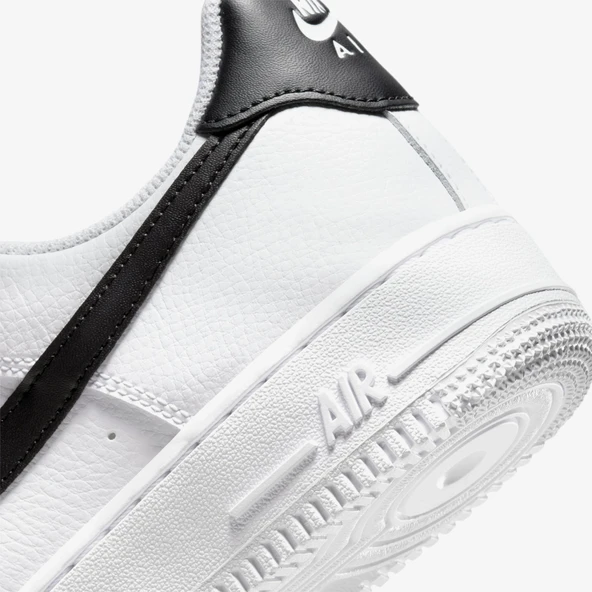 Nike Beyaz-Siyah Air Force Günlük Spor Ayakkabı - 7