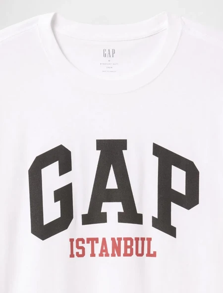 Gap V-Frch Gap İstanbul Kısa Kol Tişört Erkek T-Shirt - 3