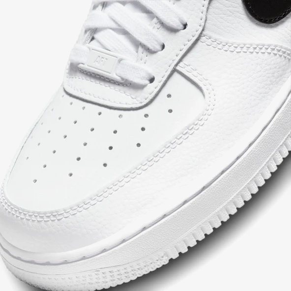 Nike Beyaz-Siyah Air Force Günlük Spor Ayakkabı - 6