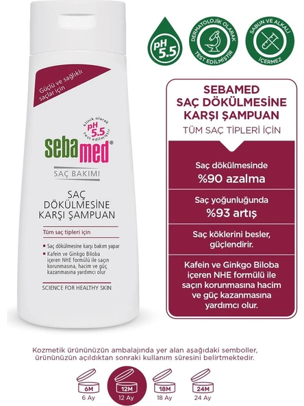 Sebamed Şampuan 200ML Saç Dökülmesine Karşı (Tüm Saç Tipleri için) - 3