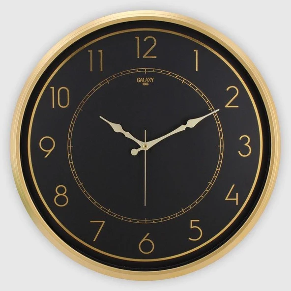 Galaxy Premium Serisi Sessiz Akar Latin Rakamlı Özel Eskitme Klasik Kadran 50 CM Duvar Saati ürün görseli