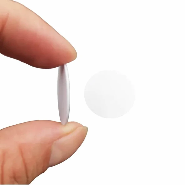 13.56Mhz 25mm Rfid Para Tip Etiket Ntag215 Manyetik Sticker Proximity Göstergeç Kart 13.56 Mhz Kapı Geçiş Personel Takip Depo Havuz ISO14443A - Resim 4