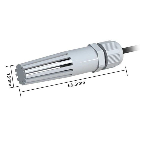 Plastik Sensör Kutusu Pvc68 Ds18b20 Lm35 Ntc Sht11 Htu21 Sht20 Sht21 Sht15 Sht75 Sht30 Aht10 Bme280 Am2321 - Resim 8