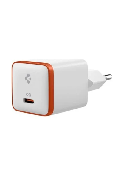 Spigen EE301 30 W Type-C Beyaz Hızlı Şarj Adaptörü