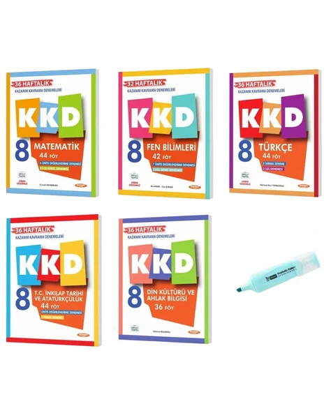 LGS 8.Sınıf KKD Matematik Fen Bilimleri Türkçe İnkılap ve Din kültürü Deneme