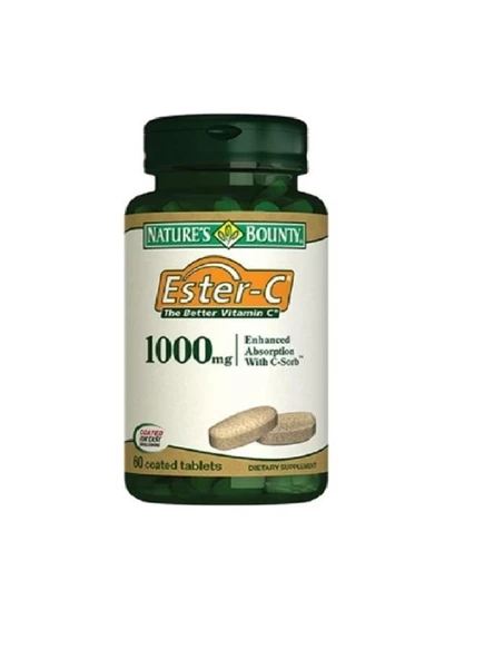 Natures Bounty Ester C 1000 mg 60 Tablet ürün görseli