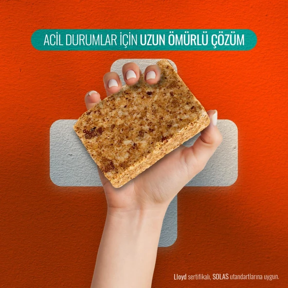 5 Yıl Raf Ömrü ile Acil Durum Gıdası Hayat Kurtaran Beslenme (25 Paket x 500 gr.) - 5