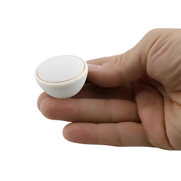 Polimer Düğme Kulp DışBükey Mat Aytaşı Dolap Mobilya Mutfak Dolabı Çekmece Kulpu Kulbu 5 Adet - Resim 2