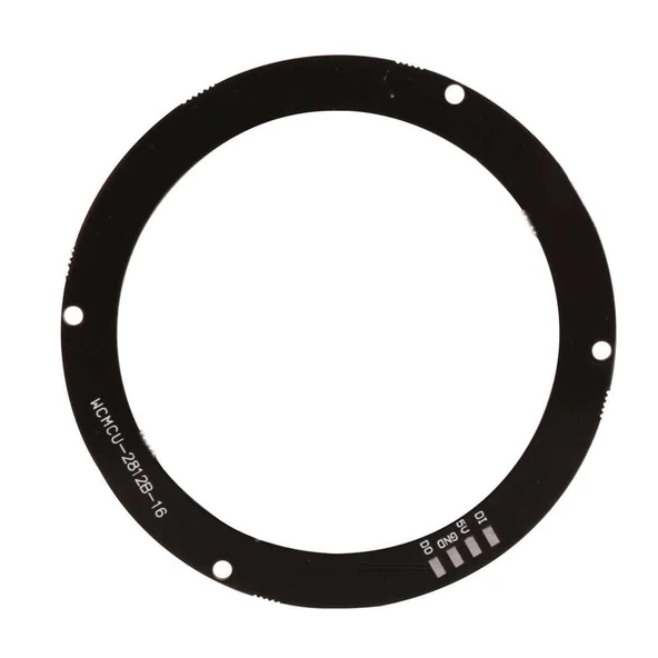 16 Led Halka WS2812B 5050 Rgb Led 16 Bit NeoPixel Halka Ring WS2812B 5050 Rgb Led Modül 16lı Dijital Adreslenebilir Lamba - Resim 6