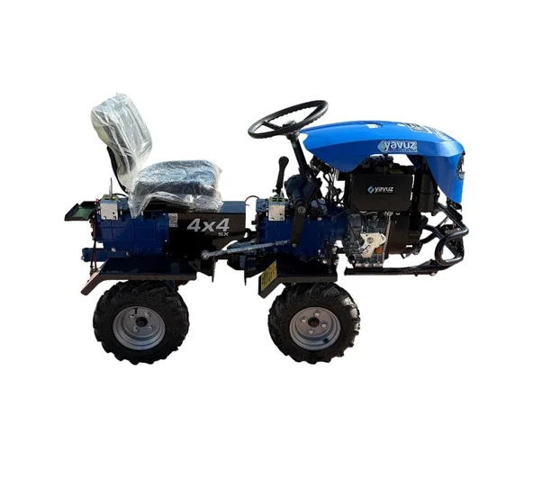 Yavuz Y600SX 188FE 12 Hp Dizel Marşlı 4x4 Mini Traktör - 4