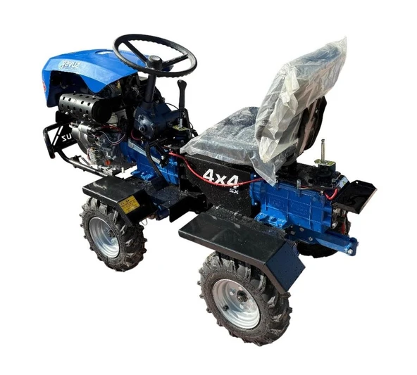 Yavuz Y600SX 188FE 12 Hp Dizel Marşlı 4x4 Mini Traktör - 2