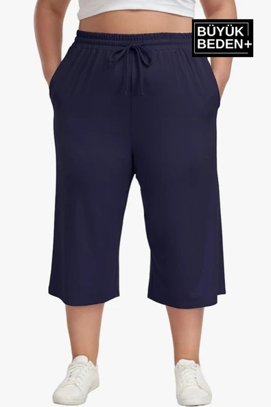 Kadın Büyük Beden Şort SPR25BSRK91 - 8