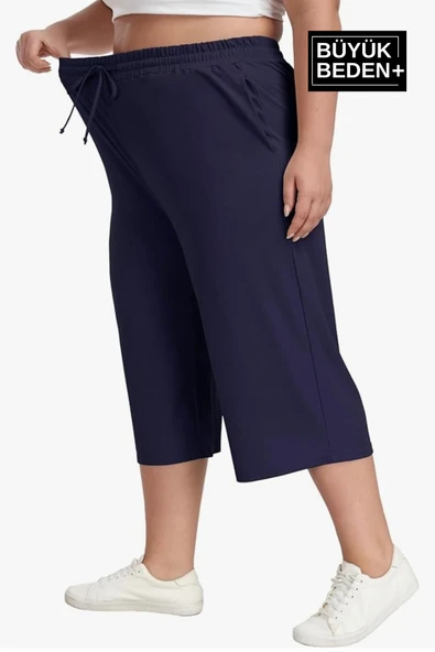 Kadın Büyük Beden Şort SPR25BSRK91 - 9