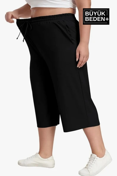 Kadın Büyük Beden Şort SPR25BSRK91 - 2
