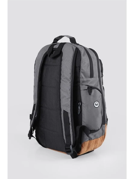 Ççs 51477 Laptop Bölmeli Gri Okul Sırt Kamp Çantası - 4