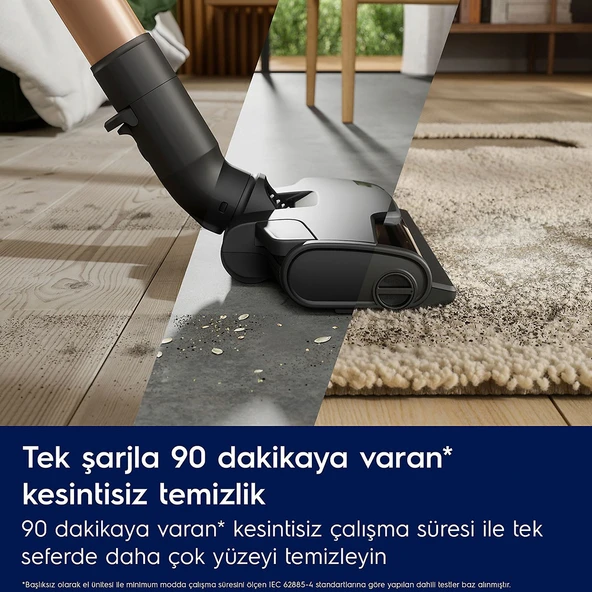 Electrolux Hygienic Wet 800 EP82H25WET Şarjlı Dikey Süpürge - 10