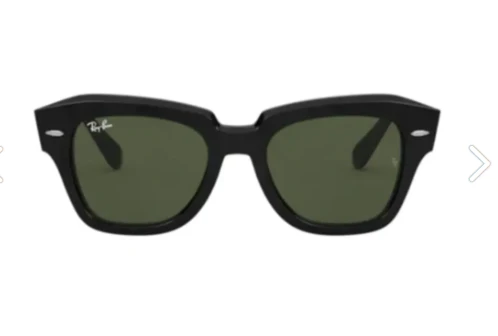 Ray-Ban Rb2186 901 N9 49 State Street Unisex Siyah Güneş Gözlüğü - 2