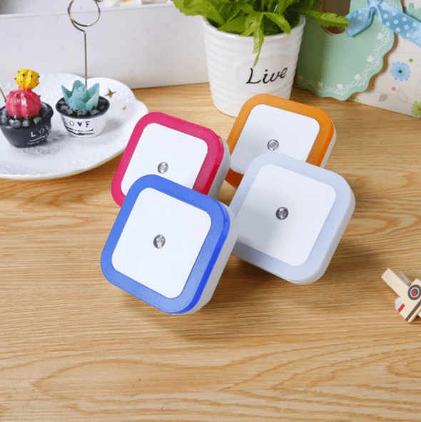 Cata Ct-9500 Priz Sistemli Fotoselli Ledli Sensörlü Gece Lambası Amber Renk - 3