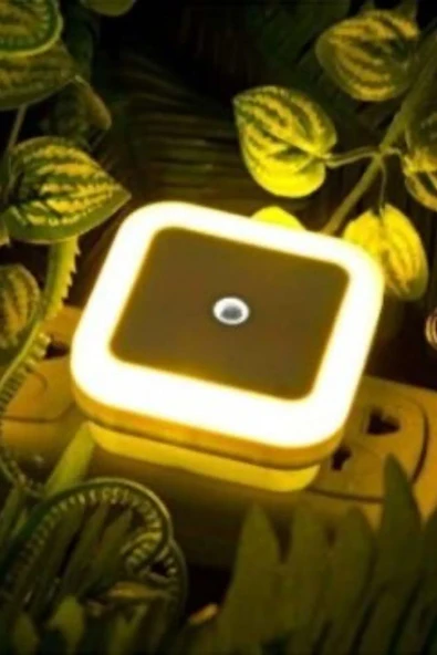 Cata Ct-9500 Priz Sistemli Fotoselli Ledli Sensörlü Gece Lambası Amber Renk - 4