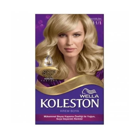 WELLA KOLESTON SİNGLE SAÇ BOYASI & NO: 11/1 AÇIK KÜLLÜ SARI