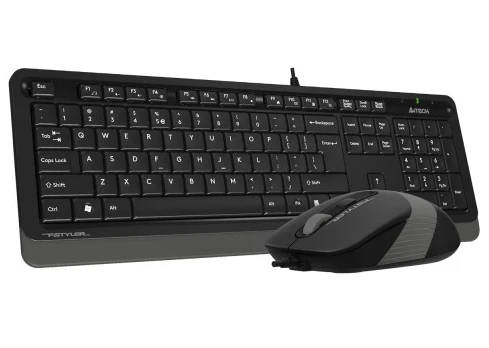 A4 TECH F1010 Q USB GRİ MM KABLOLU KLAVYE MOUSE SET