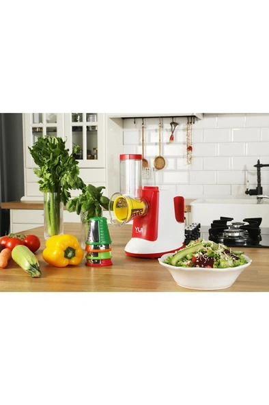 Yui QCV-326 5'i 1 Arada150 W Rende Doğrayıcı - 2