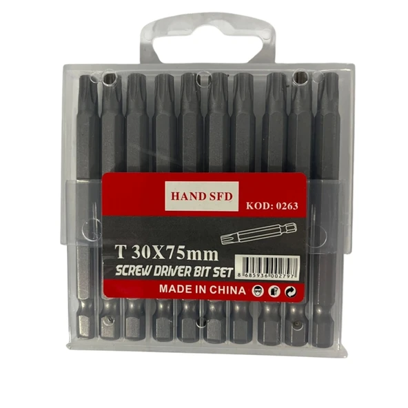 HAND SFD YILDIZ BİTS UÇ T30*75 MM