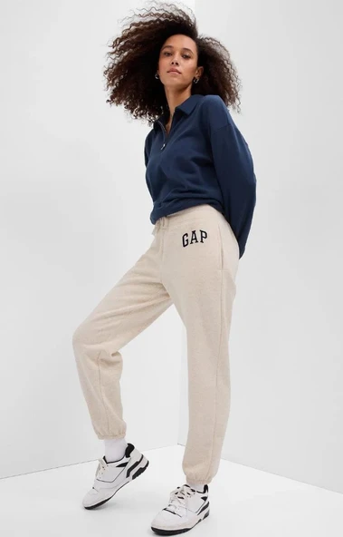 Gap V-Gap Herıtage Jogger Fleece 463492 Kadın Eşofman Altı ürün görseli 1
