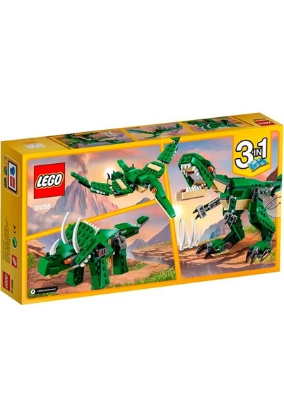 Creator Muhteşem Dinozorlar 31058 - 7 Yaş ve Üzeri Dinazorları Seven Çocuklar için Yaratıcı Oyunca - 4