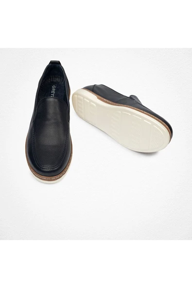 Greyder 62624 Erkek Hakiki Deri Baskılı Lastikli Casual Urban Ayakkabı - 6