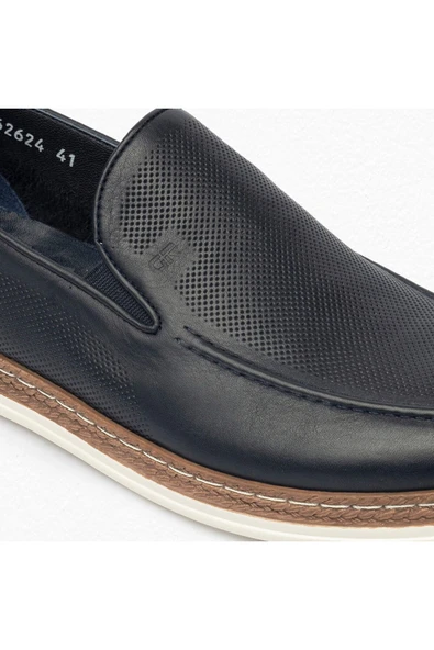 Greyder 62624 Erkek Hakiki Deri Baskılı Lastikli Casual Urban Ayakkabı - 5