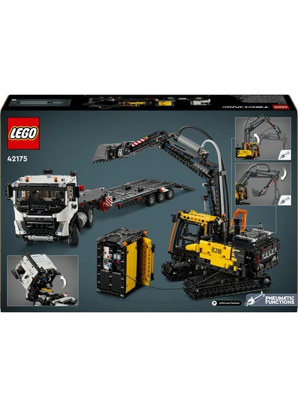 ® Technic Volvo Fmx Kamyon ve EC230 Elektrikli Ekskavatör 42175 -10 Yaş ve Üzeri Çocuklar Için Yarat - 4