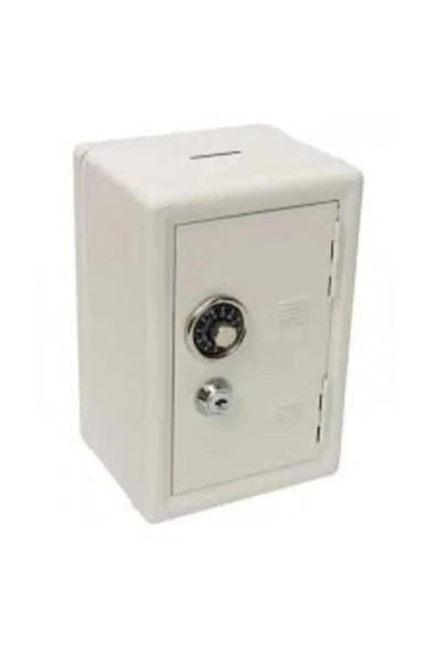 Metal Para Kasası Kumbara Kilitli Şifreli Görünümlü Para Kutusu - 7