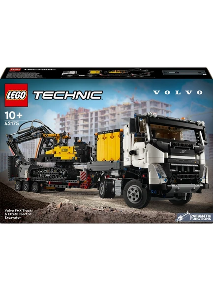 ® Technic Volvo Fmx Kamyon ve EC230 Elektrikli Ekskavatör 42175 -10 Yaş ve Üzeri Çocuklar Için Yarat - 3