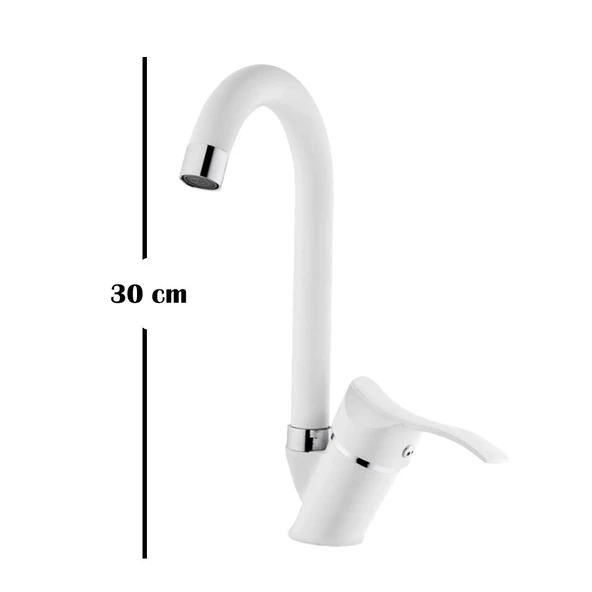 Venita Mat Beyaz Kuğu Mutfak Batarya Kiona - 2